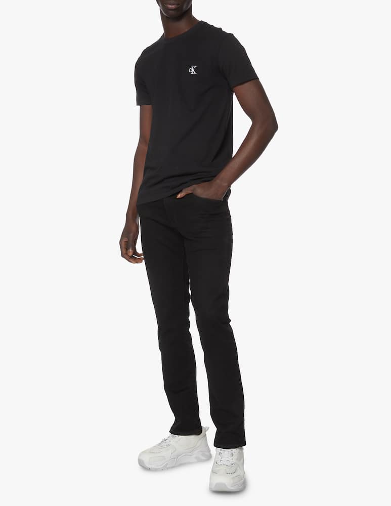 Calvin Klein Jeans Maglietta girocollo ck essential slim  - immagine 2