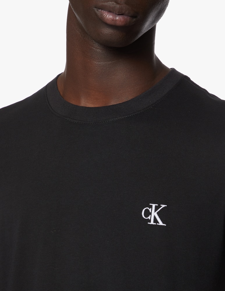Calvin Klein Jeans Maglietta girocollo ck essential slim  - immagine 4