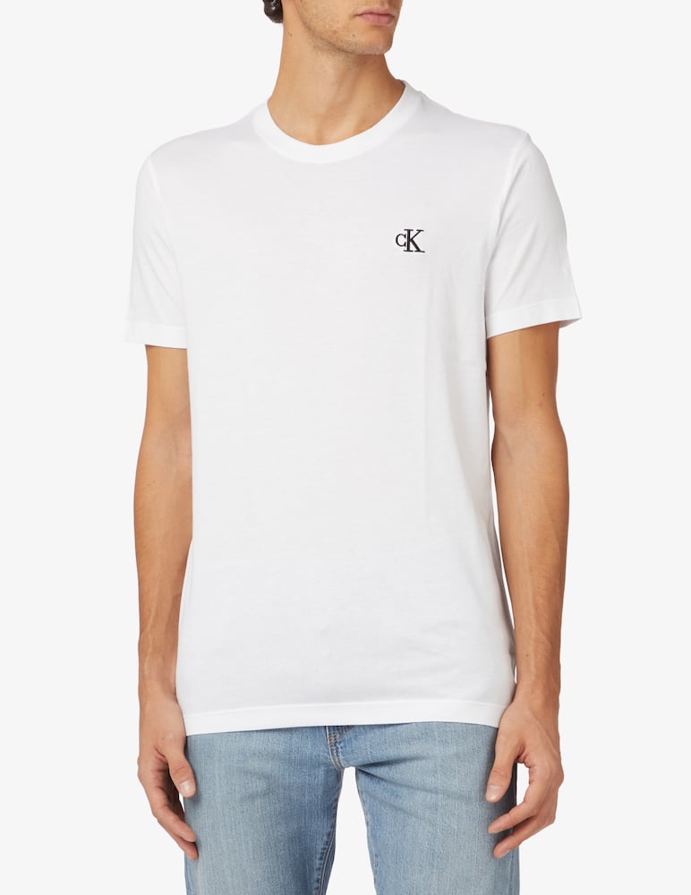 Calvin Klein Jeans Maglietta girocollo ck essential slim - immagine 1 Calvin Klein Jeans Maglietta girocollo ck essential slim - immagine 1