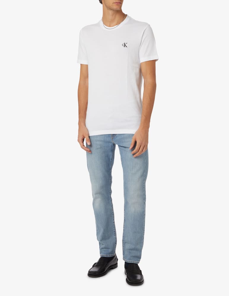 Calvin Klein Jeans Maglietta girocollo ck essential slim - immagine 2 Calvin Klein Jeans Maglietta girocollo ck essential slim - immagine 2