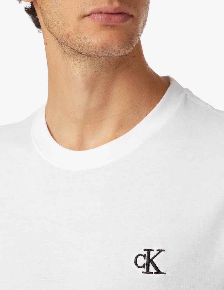 Calvin Klein Jeans Maglietta girocollo ck essential slim - immagine 4 Calvin Klein Jeans Maglietta girocollo ck essential slim - immagine 4