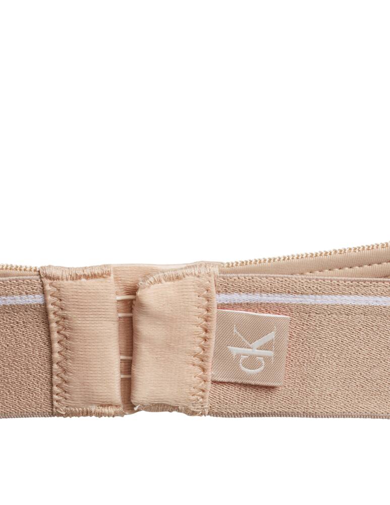 rinascente Calvin Klein Logo animal print push-up bra