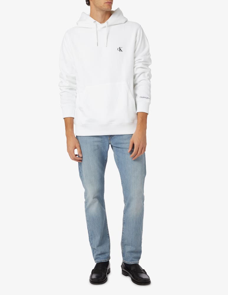 Calvin Klein Jeans Felpa con cappuccio ck essential regular  - immagine 2