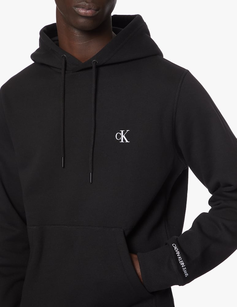 Calvin Klein Jeans Felpa con cappuccio ck essential regular - immagine 4 Calvin Klein Jeans Felpa con cappuccio ck essential regular - immagine 4