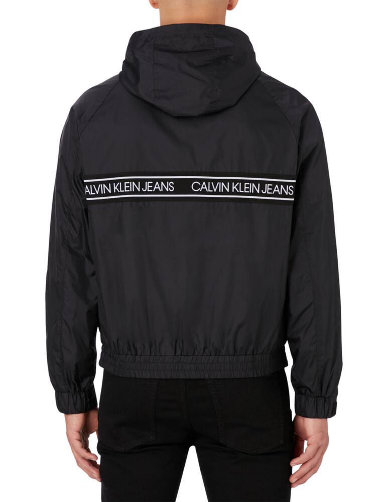 rinascente Calvin Klein Jeans Nylon logo tape jacket