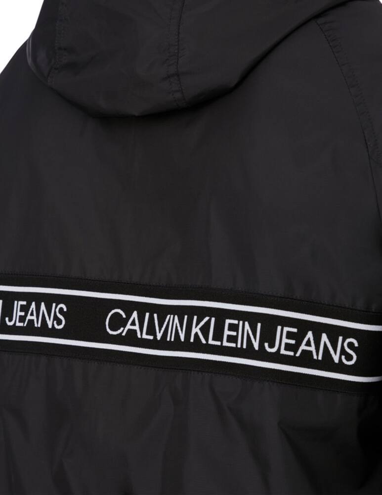 rinascente Calvin Klein Jeans Nylon logo tape jacket