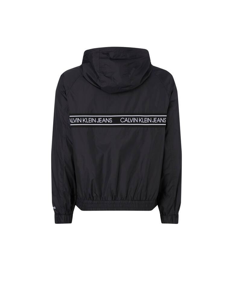 rinascente Calvin Klein Jeans Nylon logo tape jacket