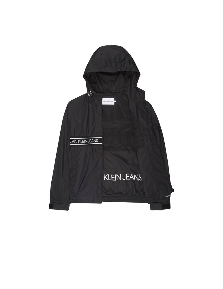 rinascente Calvin Klein Jeans Nylon logo tape jacket