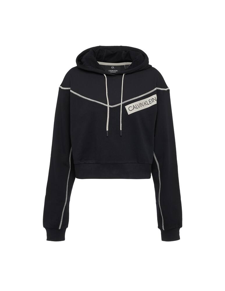 rinascente Calvin Klein Performance Felpa crop in cotone