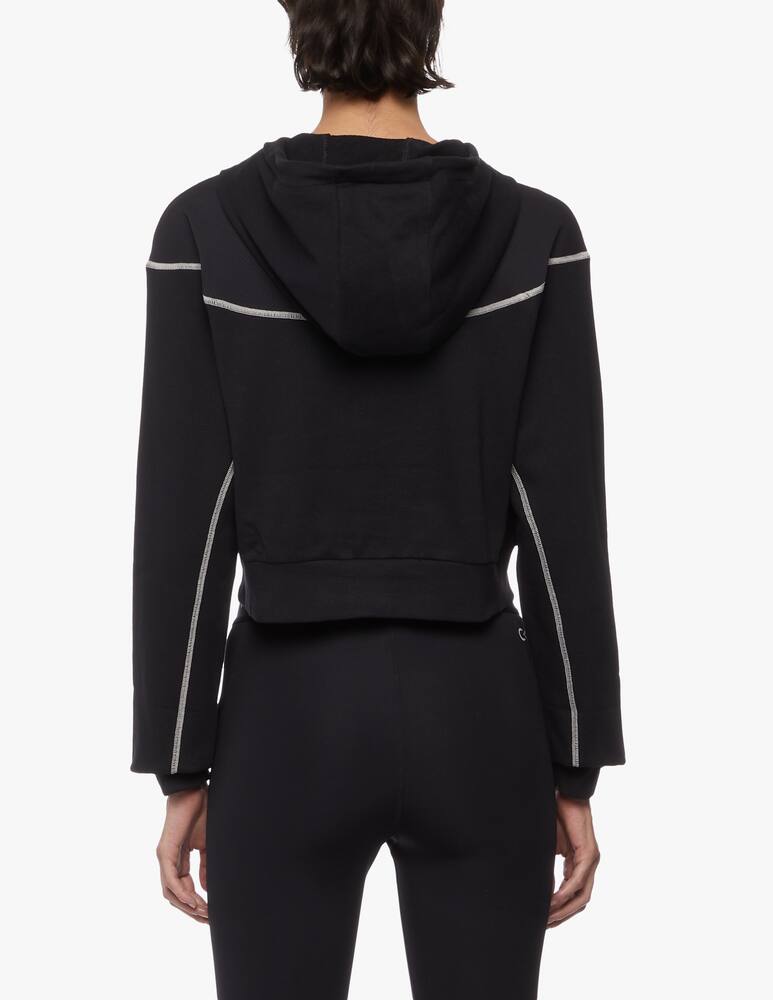 rinascente Calvin Klein Performance Felpa crop in cotone