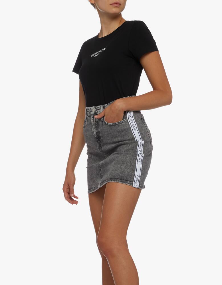 rinascente Calvin Klein Jeans Minigonna a vita alta