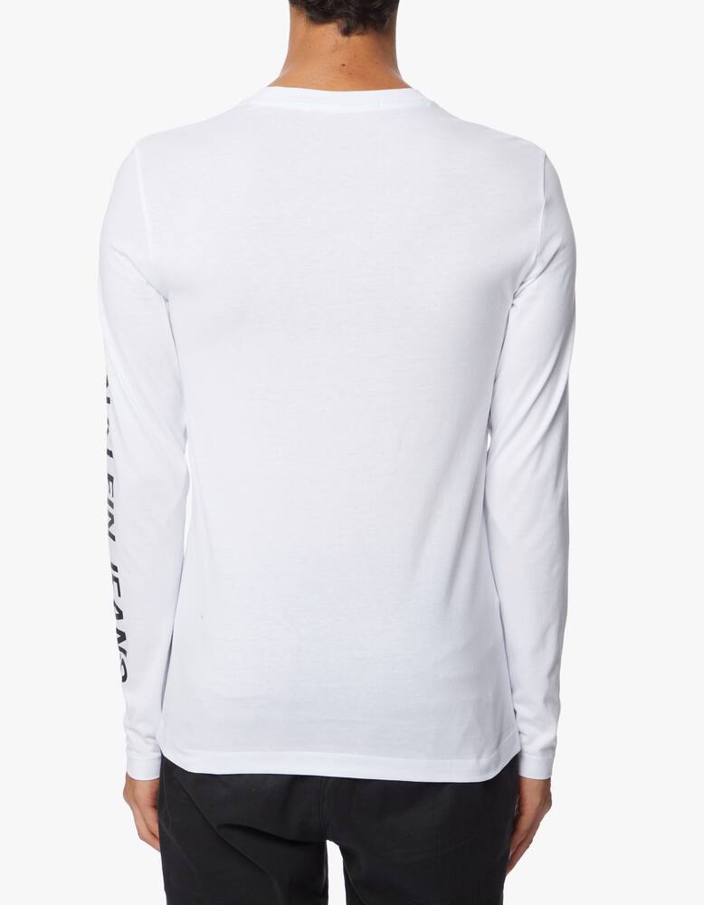 rinascente Calvin Klein Jeans Maglietta manica lunga lettering logo 