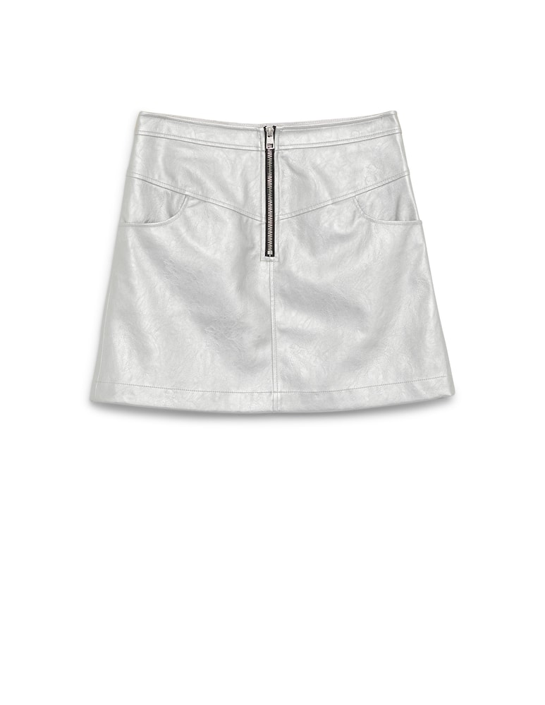 Calvin Klein Jeans Faux leather mini skirt - picture 1 Calvin Klein Jeans Faux leather mini skirt - picture 1