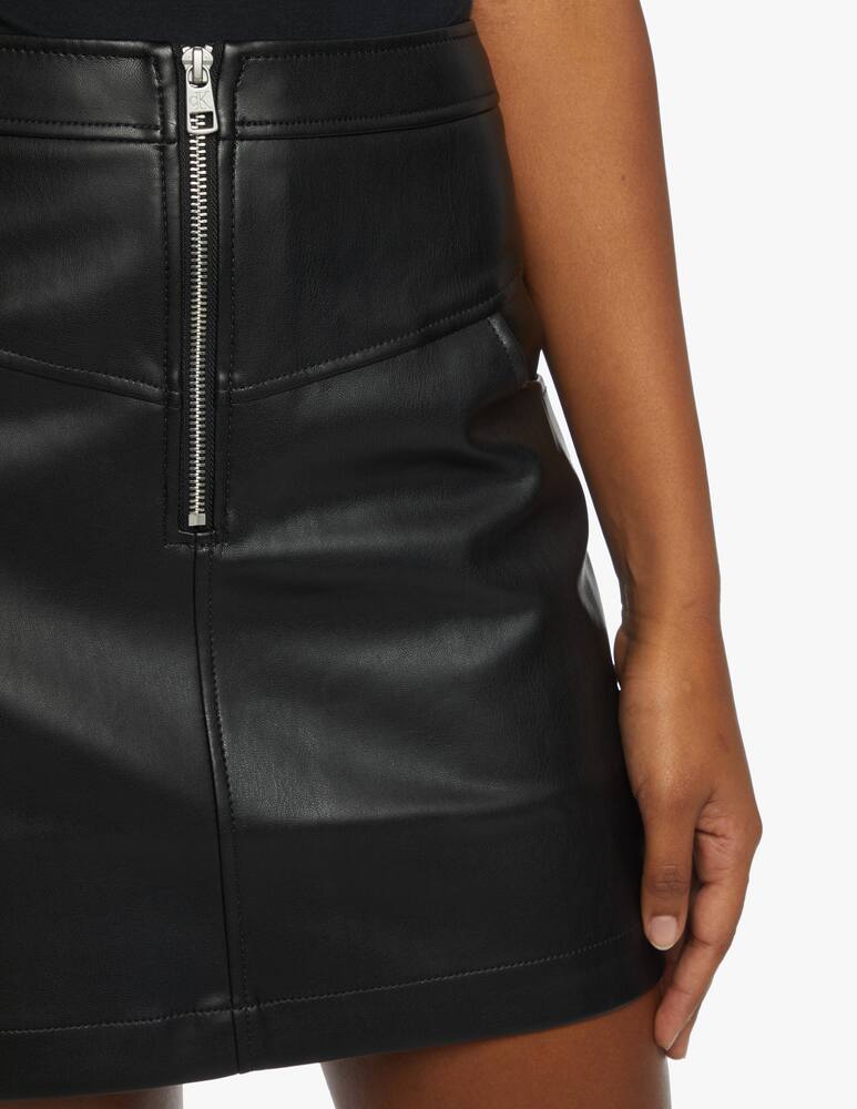 rinascente Calvin Klein Jeans Minigonna in simil pelle