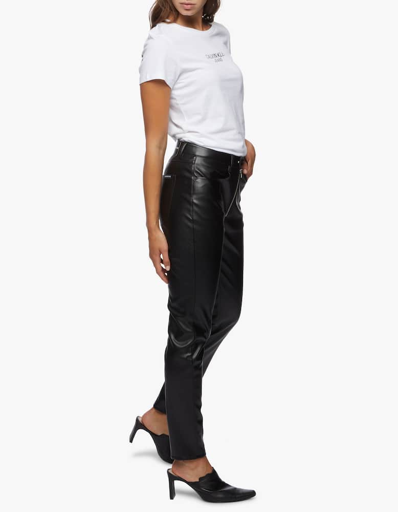 rinascente Calvin Klein Jeans Moto faux leather pants