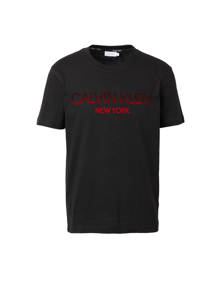 rinascente Calvin Klein Logo flock degrade t-shirt