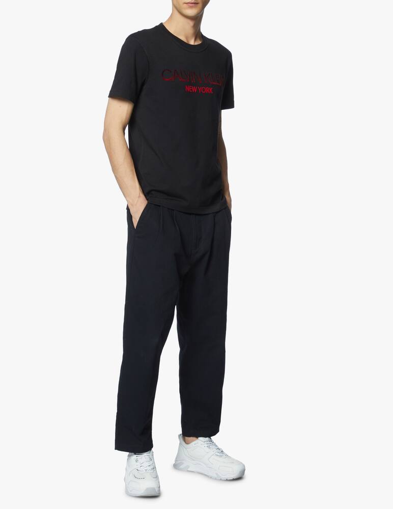rinascente Calvin Klein Logo flock degrade t-shirt