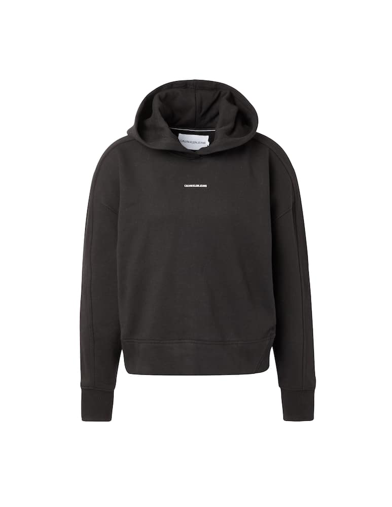 rinascente Calvin Klein Jeans Cotton blend hoodie - black