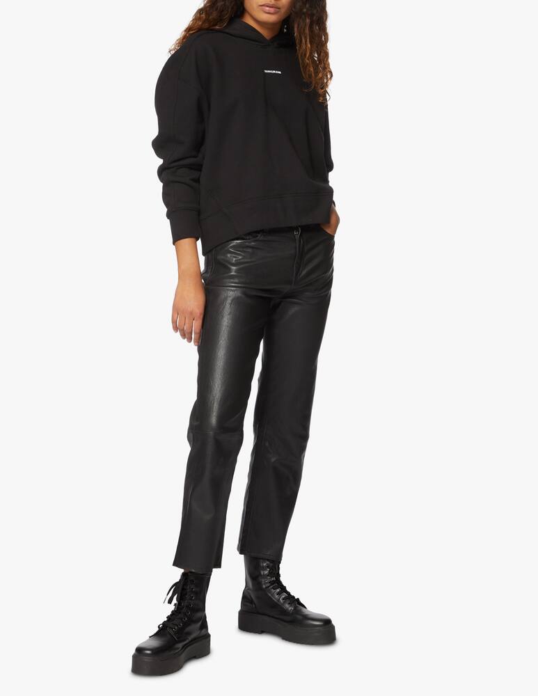 rinascente Calvin Klein Jeans Cotton blend hoodie - black