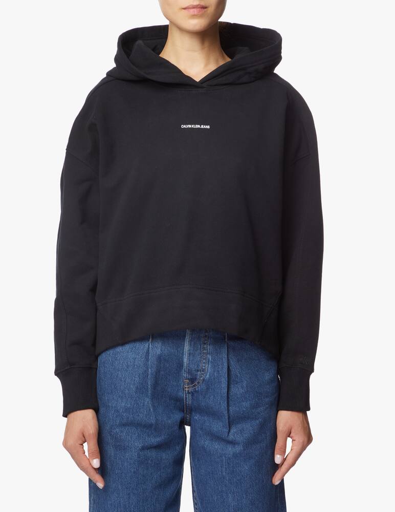 rinascente Calvin Klein Jeans Hoodie with mini logo