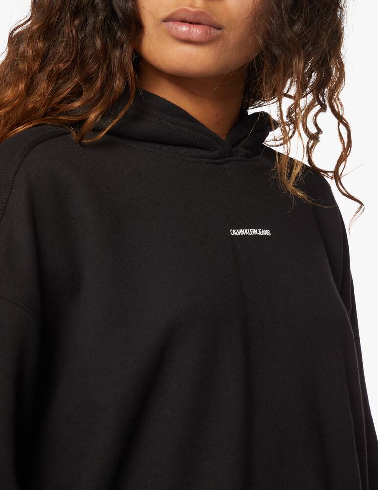 rinascente Calvin Klein Jeans Cotton blend hoodie - black