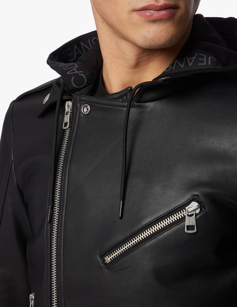 rinascente Calvin Klein Jeans Faux leather jacket