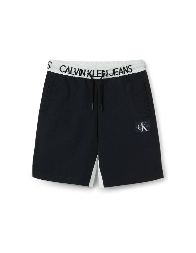 Calvin Klein Pantaloni jogger fabric mix - immagine 1