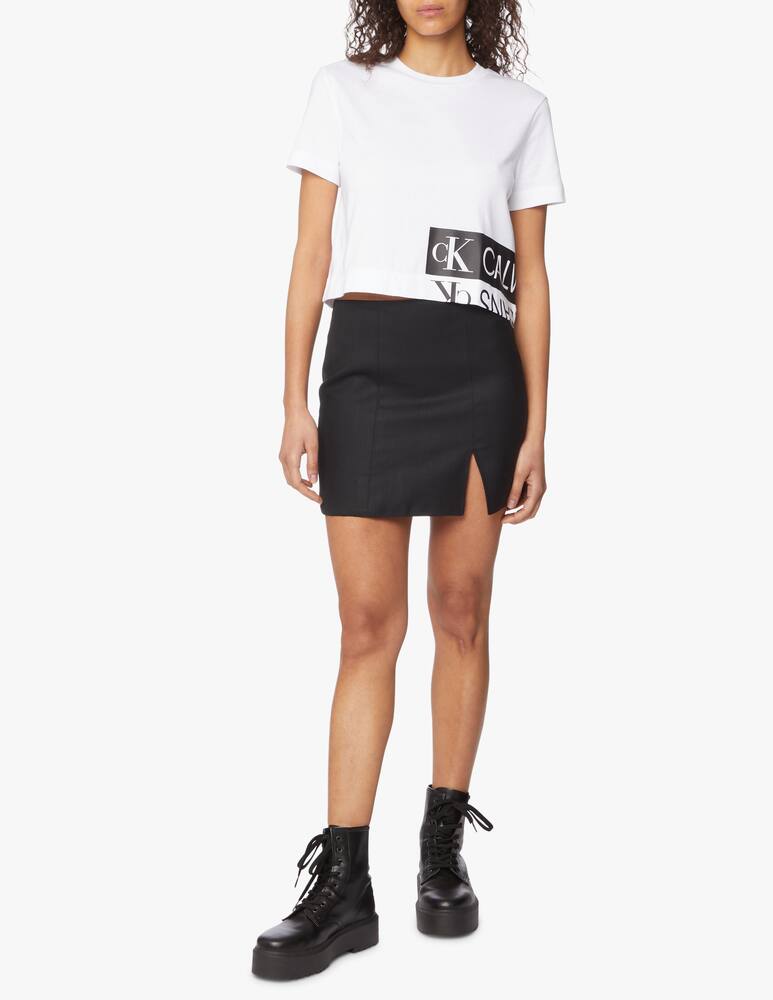 rinascente Calvin Klein Jeans Mirrored logo boxy t-shirt