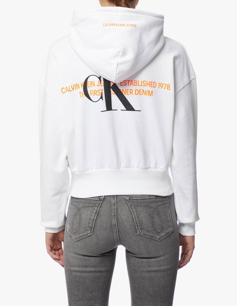 rinascente Calvin Klein Jeans Felpa con cappuccio e logo