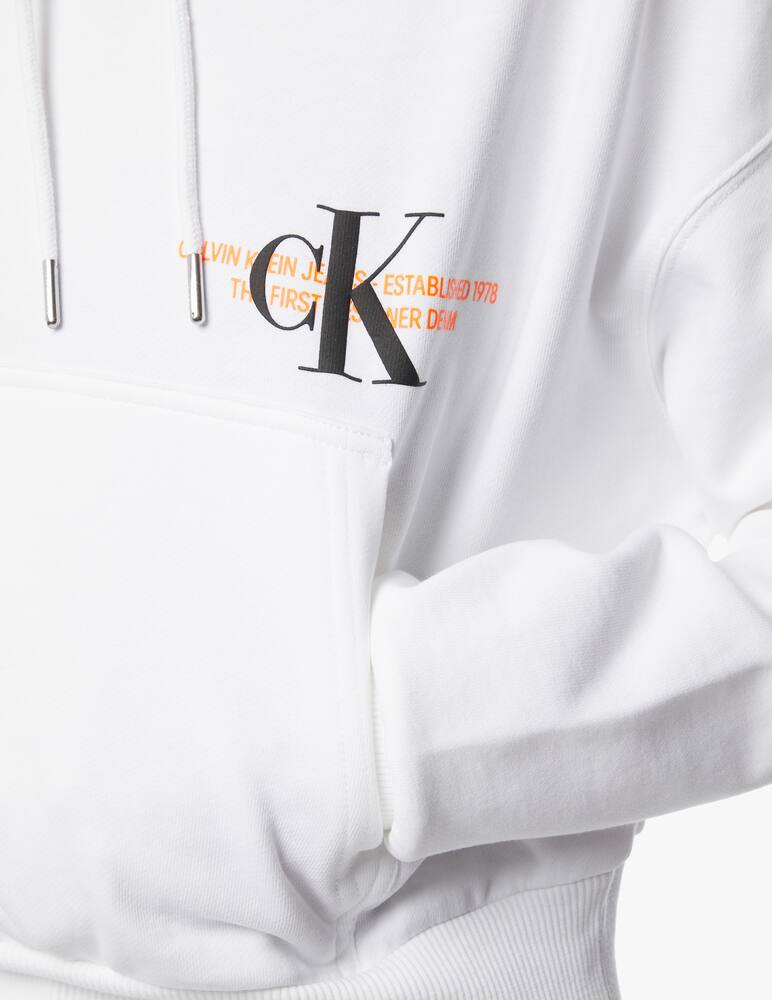Calvin Klein Jeans Cotton hoodie with logo - picture 5 Calvin Klein Jeans Cotton hoodie with logo - picture 5