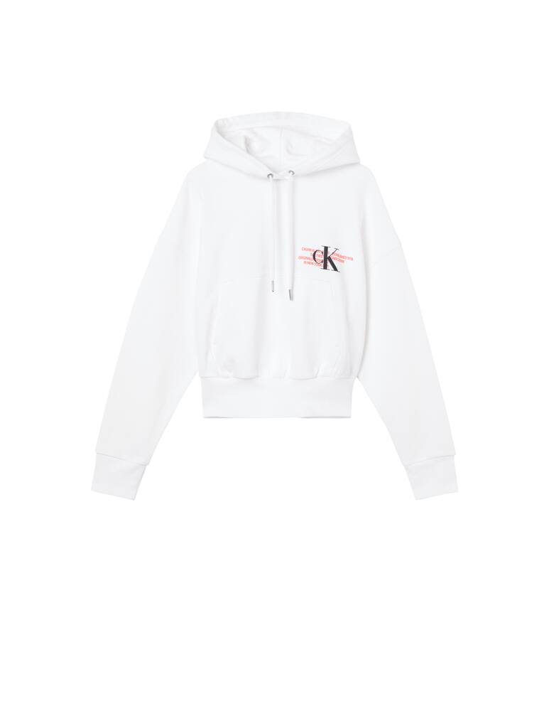 Calvin Klein Jeans Cotton hoodie with logo - picture 1 Calvin Klein Jeans Cotton hoodie with logo - picture 1