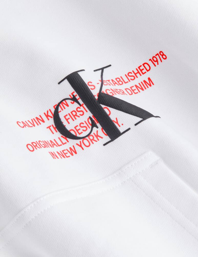 rinascente Calvin Klein Jeans Felpa con cappuccio e logo