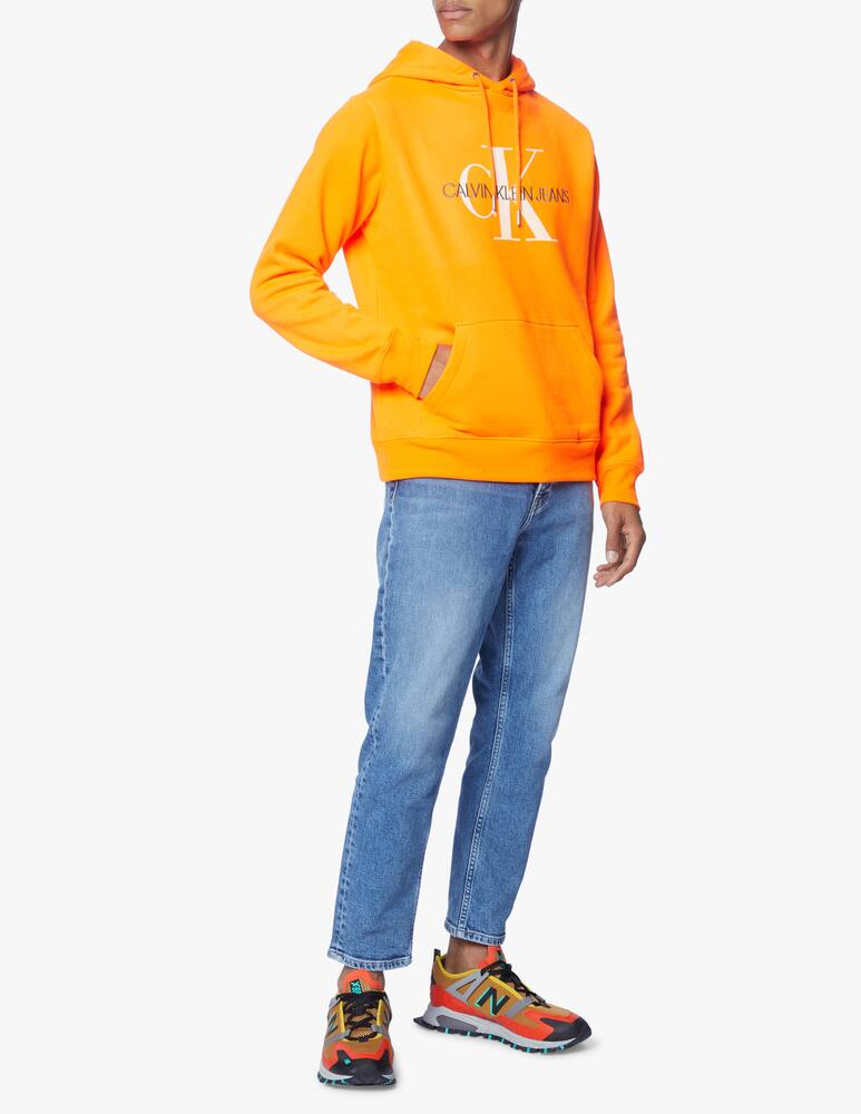 rinascente Calvin Klein Jeans Felpa con cappuccio monogram con tashino