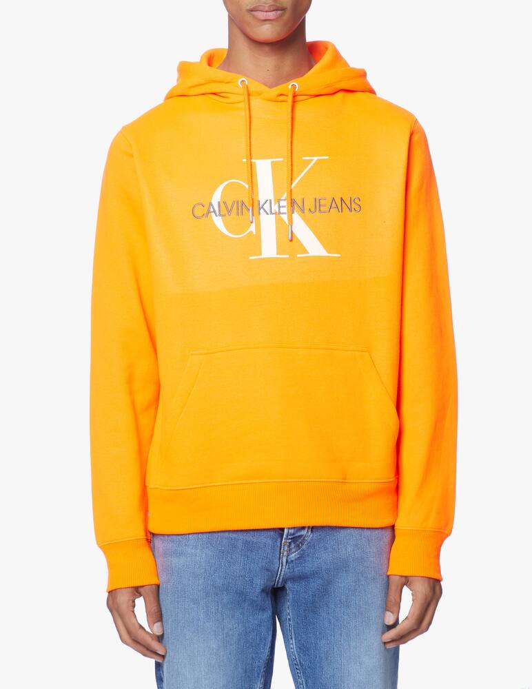 rinascente Calvin Klein Jeans Felpa con cappuccio monogram con tashino