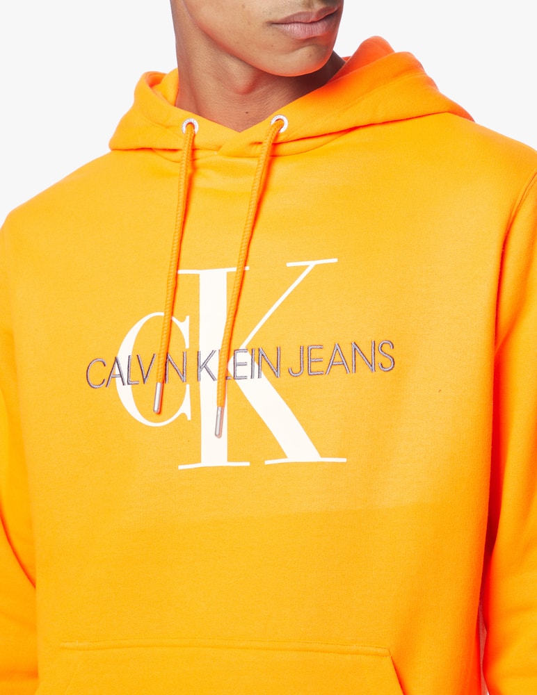rinascente Calvin Klein Jeans Felpa con cappuccio monogram con tashino