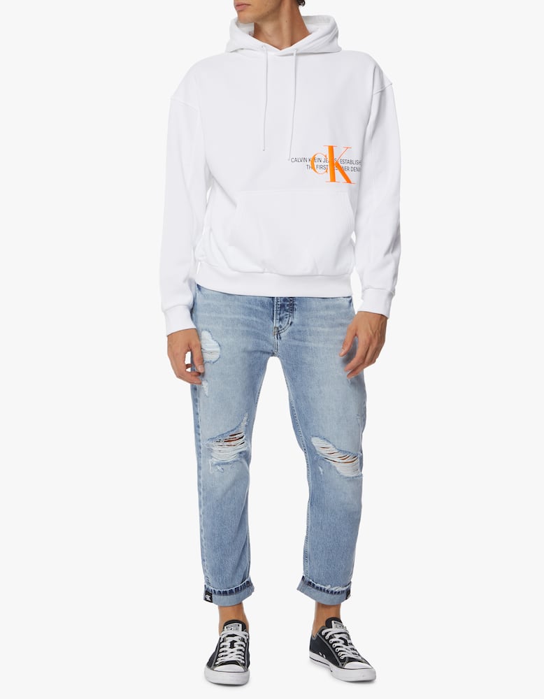 rinascente Calvin Klein Jeans Logo urban graphic hoodie