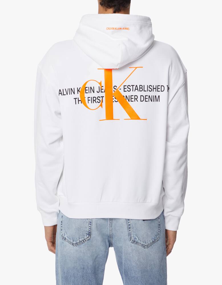 rinascente Calvin Klein Jeans Logo urban graphic hoodie