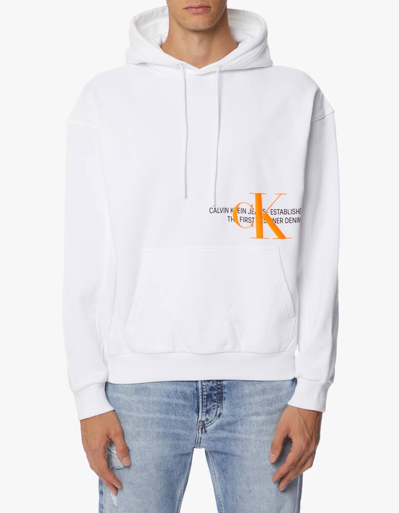 rinascente Calvin Klein Jeans Logo urban graphic hoodie