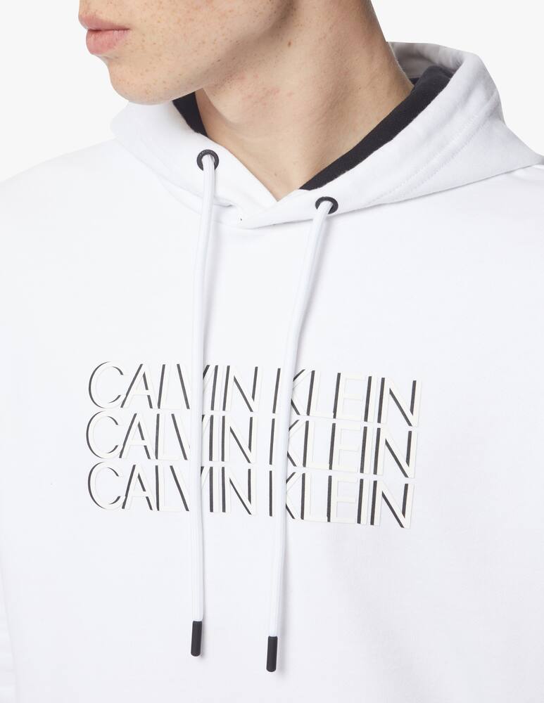 rinascente Calvin Klein Logo triple hoodie