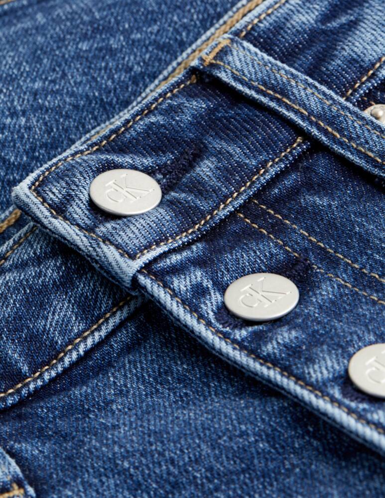 rinascente Calvin Klein Jeans Minigonna a vita alta di jeans