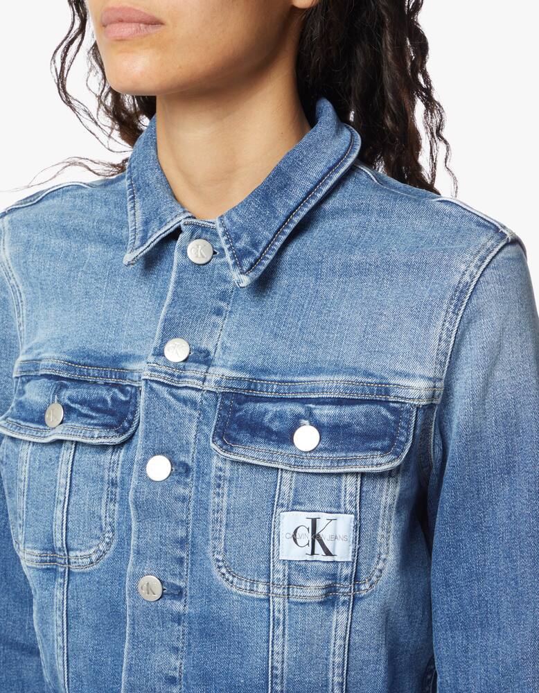 rinascente Calvin Klein Jeans Cropped 90's denim jacket