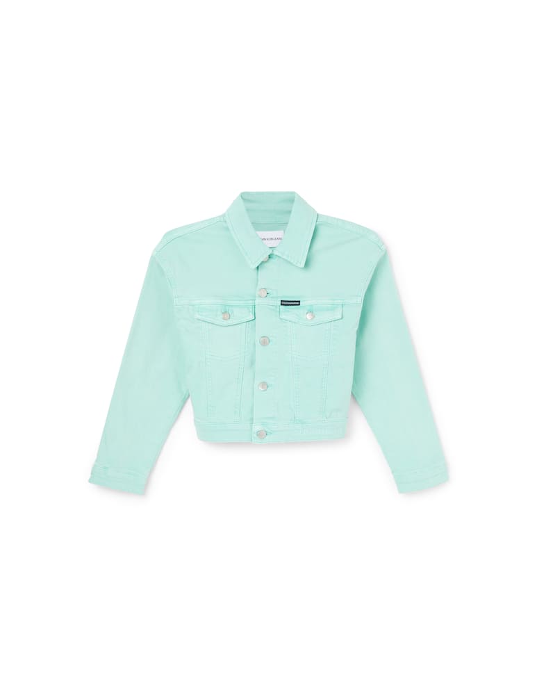 Calvin Klein Cropped denim jacket - picture 1
