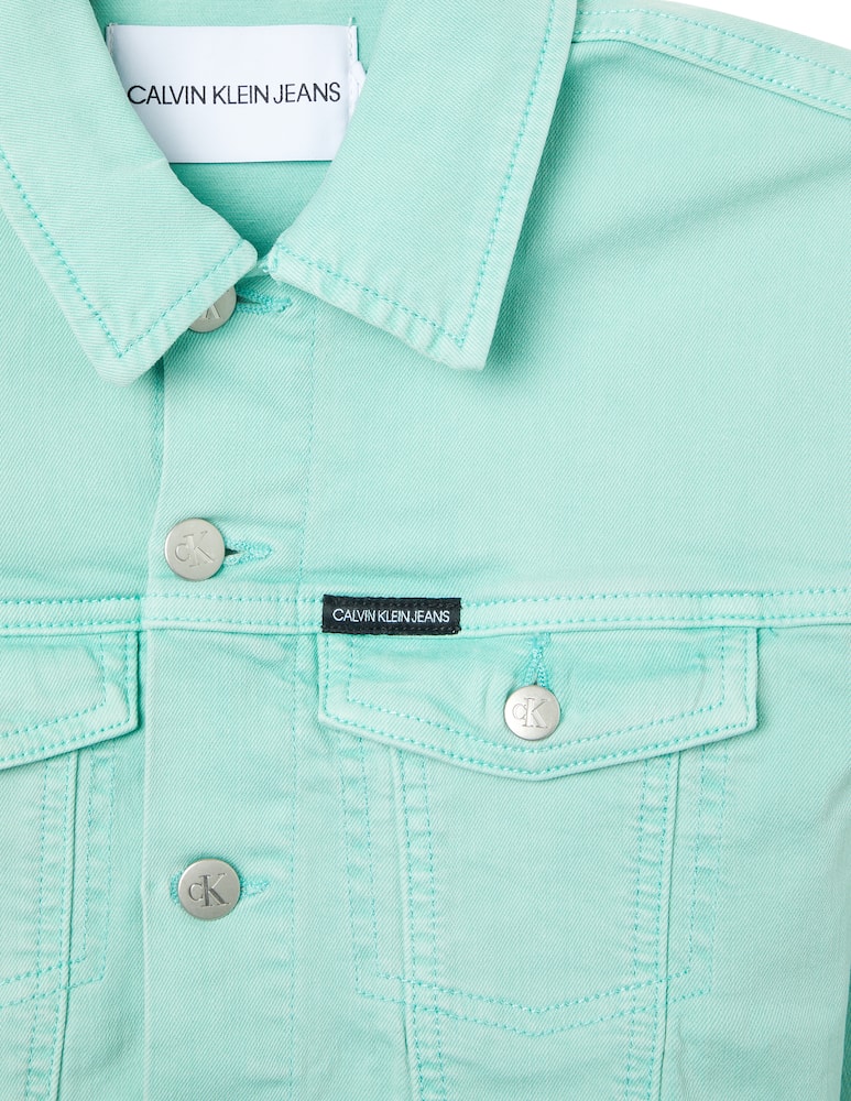 Calvin Klein Cropped denim jacket - picture 2