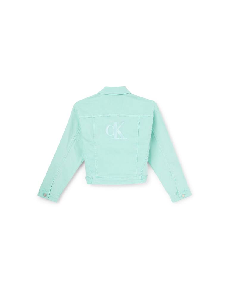 Calvin Klein Cropped denim jacket - picture 3