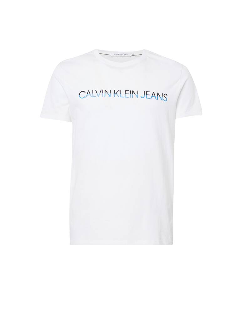 rinascente Calvin Klein Jeans Bicolor logo institutional t-shirt