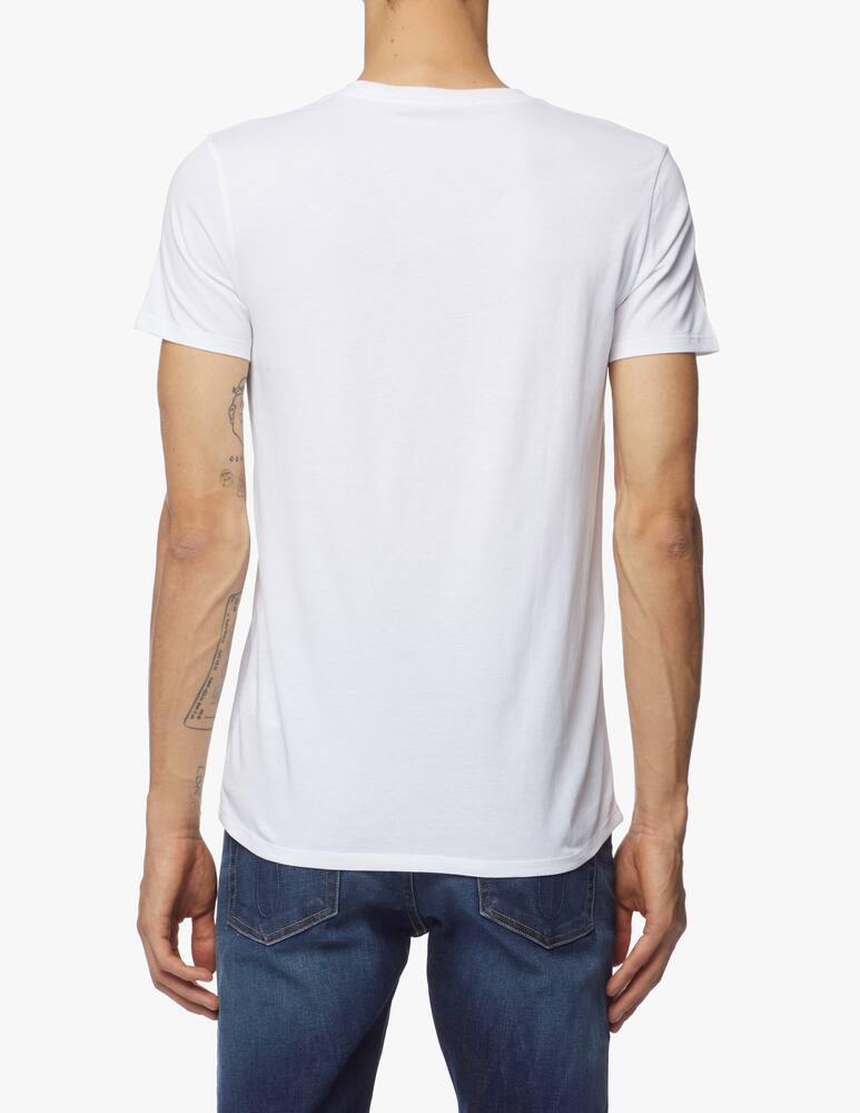 rinascente Calvin Klein Jeans Bicolor logo institutional t-shirt