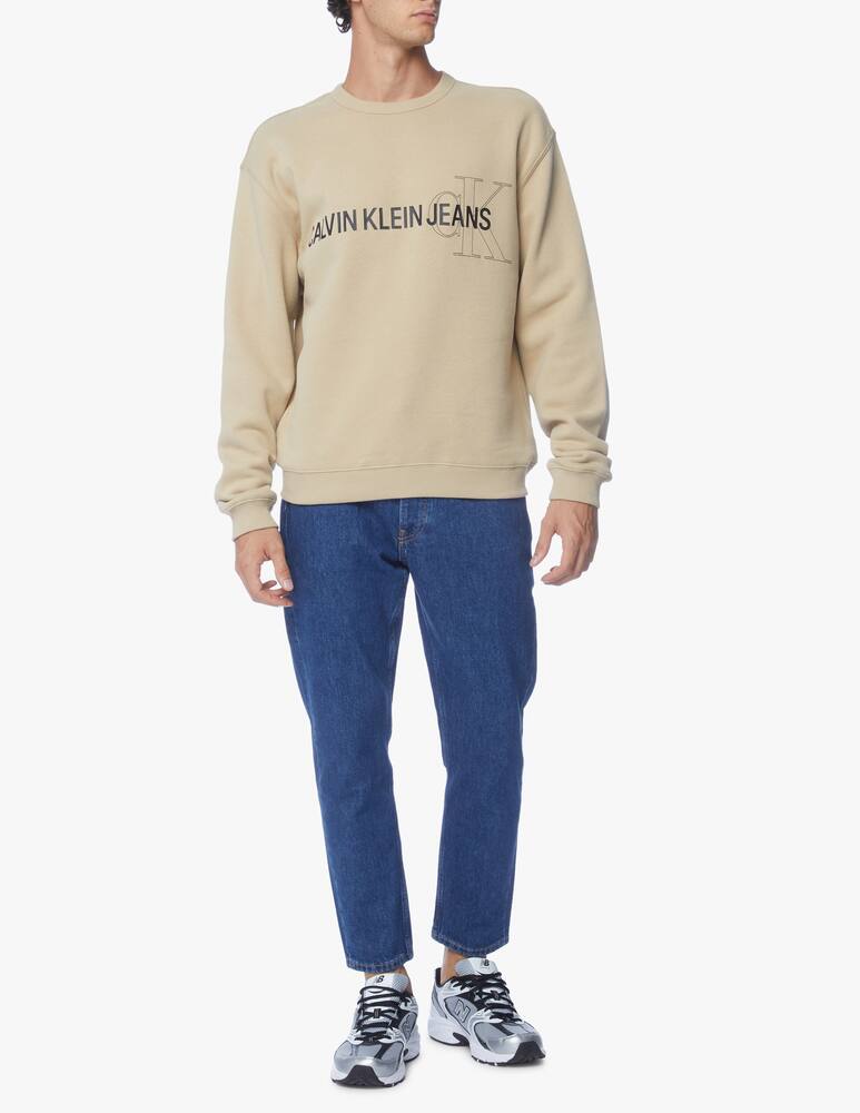 rinascente Calvin Klein Jeans Institutional monogram roundneck sweatshirt