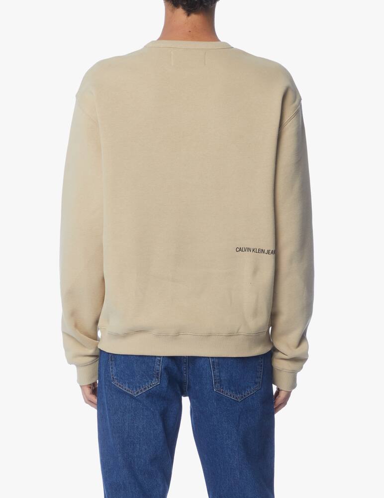 rinascente Calvin Klein Jeans Institutional monogram roundneck sweatshirt
