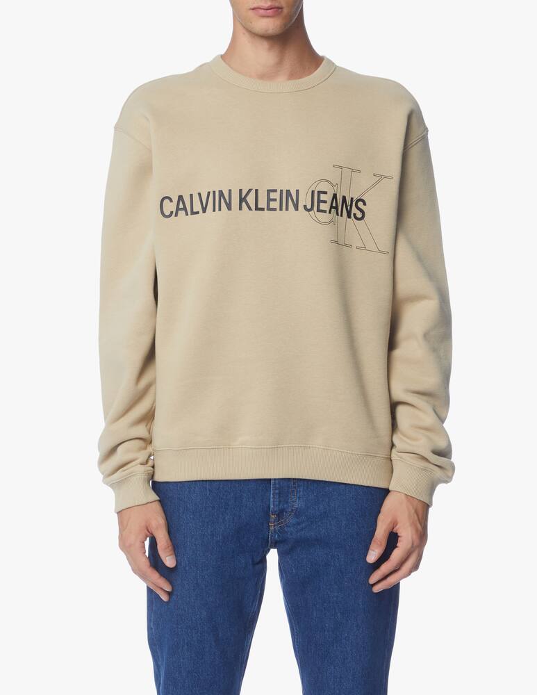 rinascente Calvin Klein Jeans Institutional monogram roundneck sweatshirt