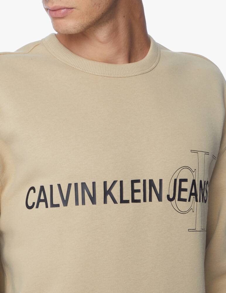 rinascente Calvin Klein Jeans Institutional monogram roundneck sweatshirt